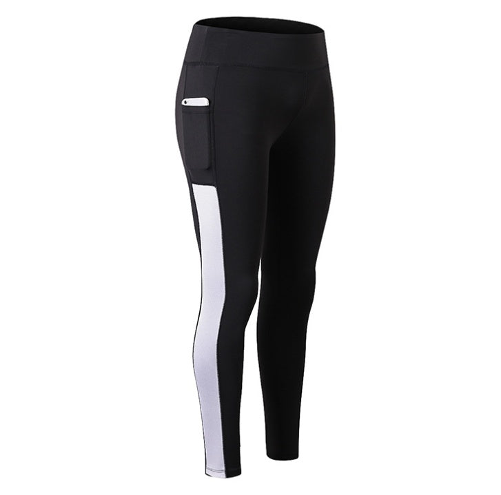 Seamless Sports Pants With Pocket