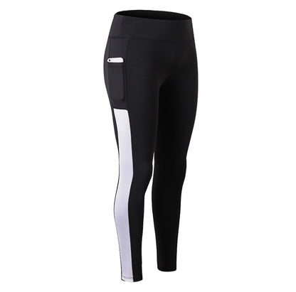Seamless Sports Pants With Pocket