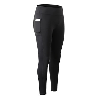 Seamless Sports Pants With Pocket