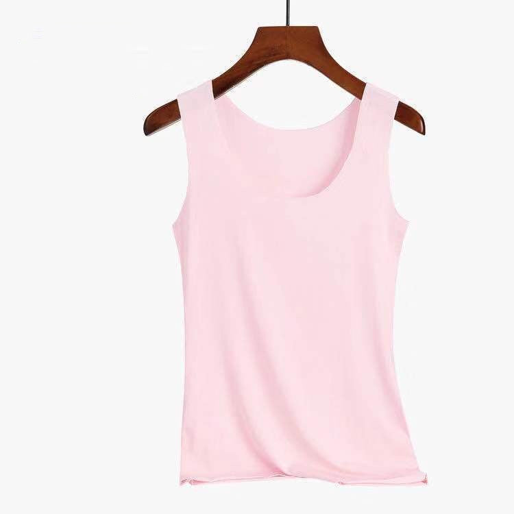 O Neck Seamless Tank Tops