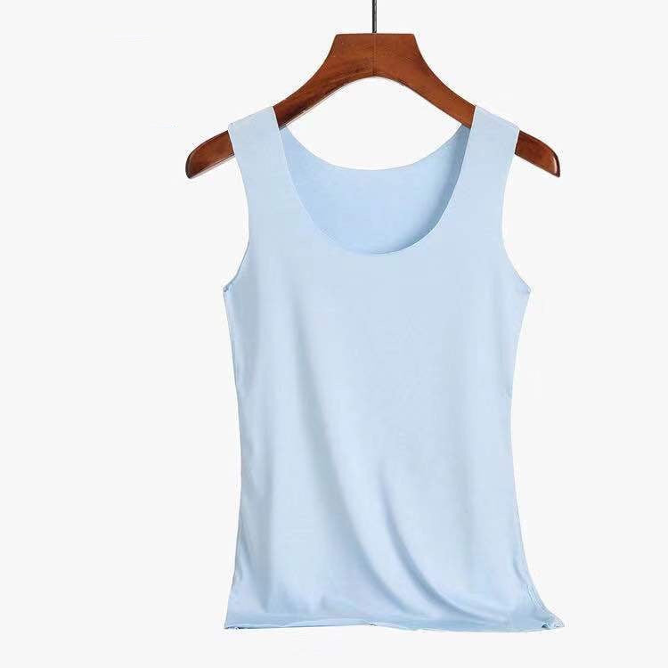 O Neck Seamless Tank Tops