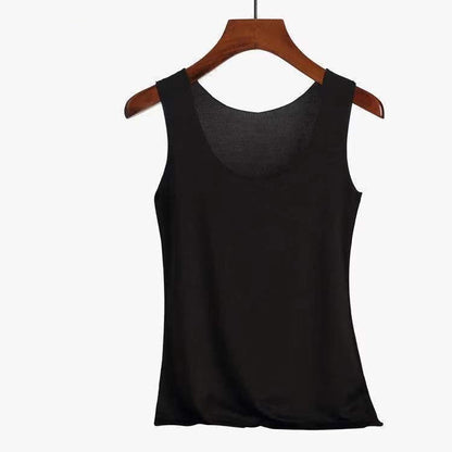 O Neck Seamless Tank Tops