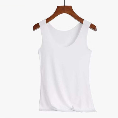 O Neck Seamless Tank Tops
