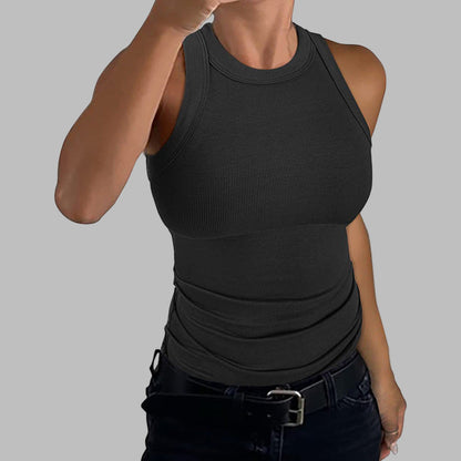 Crew Neck Slim-fit Tank Top