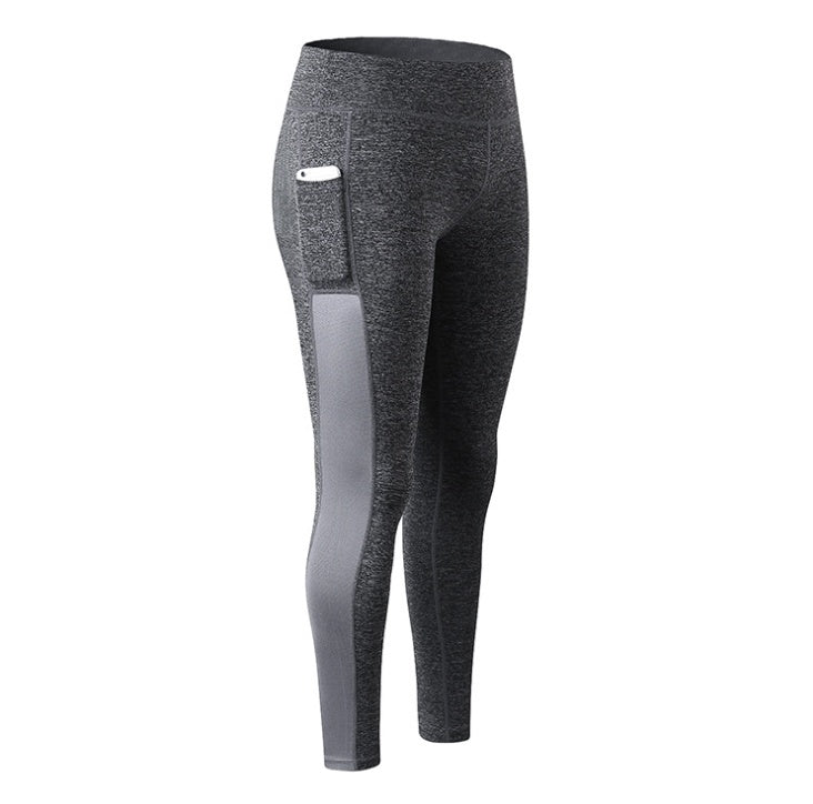 Seamless Sports Pants With Pocket