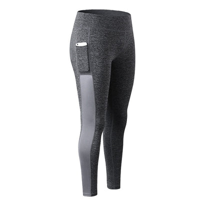 Seamless Sports Pants With Pocket