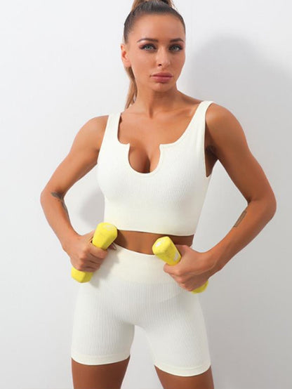 Women's Seamless Sports Crop Top